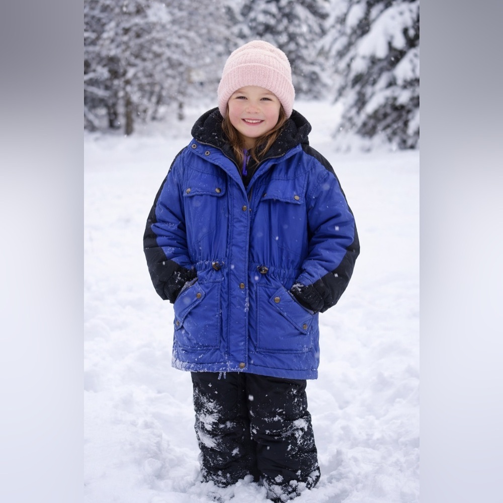 Girl’s Purple Jacket Winter Coat Purple Jacket Little Girl Snow size 16